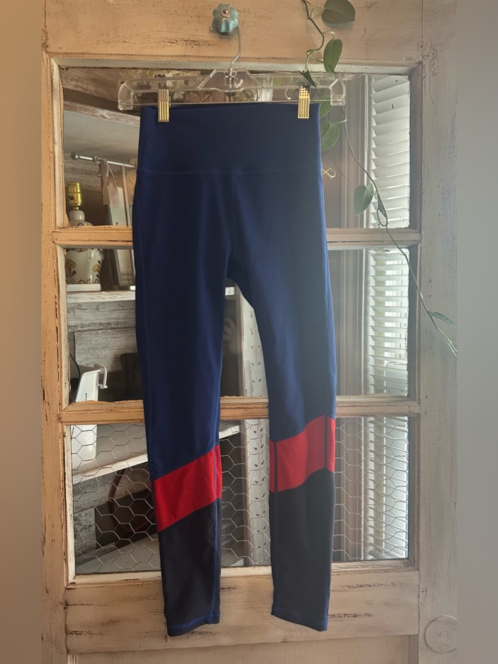 Wilo | Ribbed 7/8 Colorblock leggings